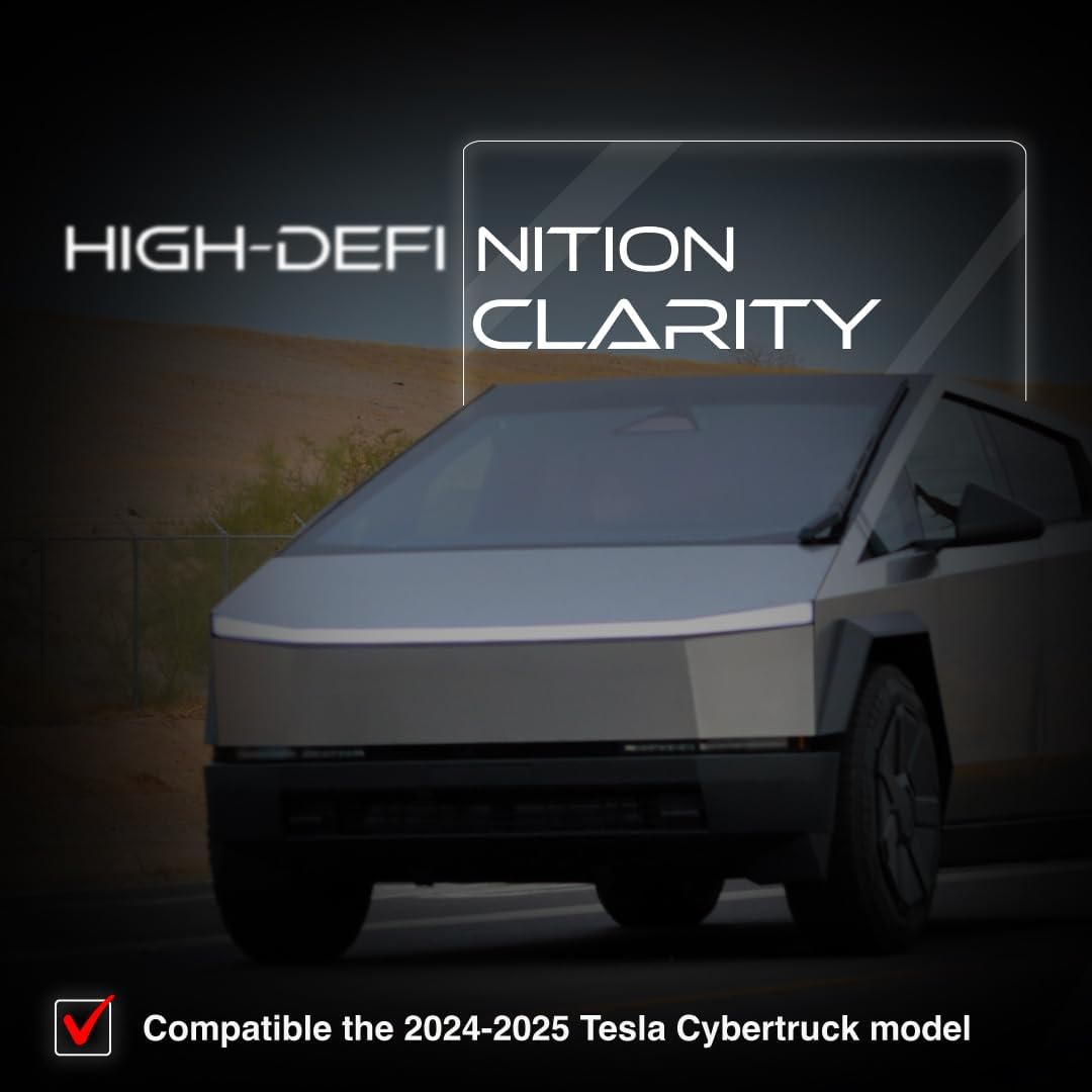 Tesla Cybertruck (2024–2025) Screen Protector – 18.5” Tempered Glass | KYKR