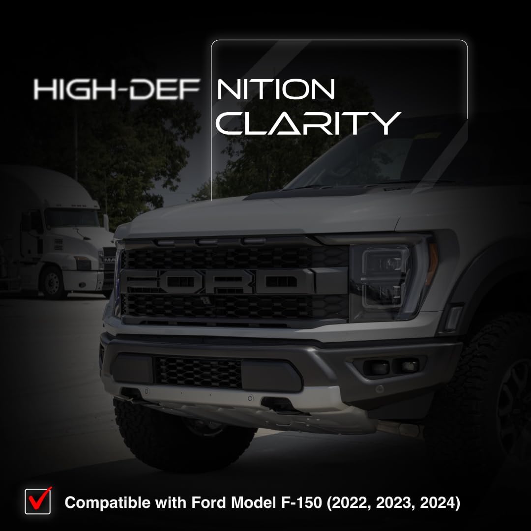 Ford F-150 (2021–2025) Screen Protector – 12” Tempered Glass | KYKR