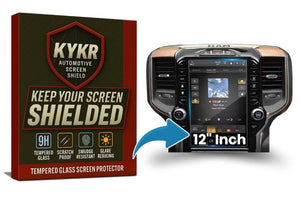 RAM 1500 (2019–2025), 2500 & 3500 (2019–2025) Screen Protector – 12” Tempered Glass| KYKR
