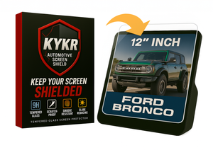 Ford Bronco (2021–2025) Screen Protector – 12” Tempered Glass | KYKR