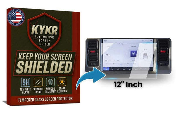 Ford Bronco (2021–2025) Screen Protector – 12” Tempered Glass | KYKR