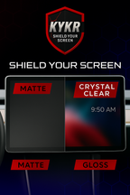 Tesla Cybertruck (2024–2025) Screen Protector – 18.5” Tempered Glass | KYKR
