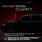 RAM 1500 (2019–2026), 2500 & 3500 (2019–2026) Screen Protector – 12” Tempered Glass | KYKR