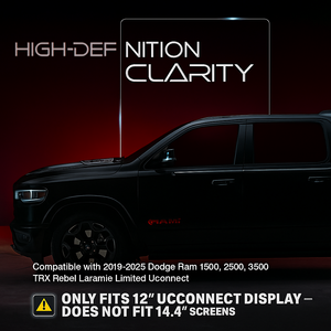 RAM 1500 (2019–2025), 2500 & 3500 (2019–2025) Screen Protector – 12” Tempered Glass| KYKR