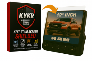 RAM 1500 (2019–2025), 2500 & 3500 (2019–2025) Screen Protector – 12” Tempered Glass| KYKR