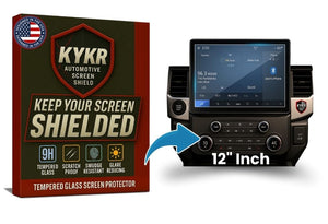 Ford F-150 (2021–2025) Screen Protector – 12” Tempered Glass | KYKR