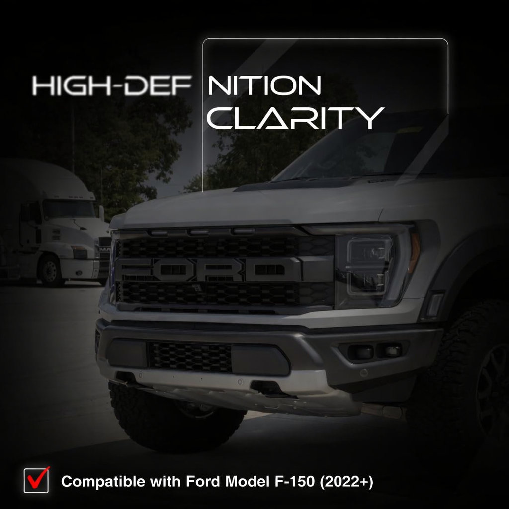 Ford F-150 (2021–2026) Screen Protector – 12” Tempered Glass | KYKR